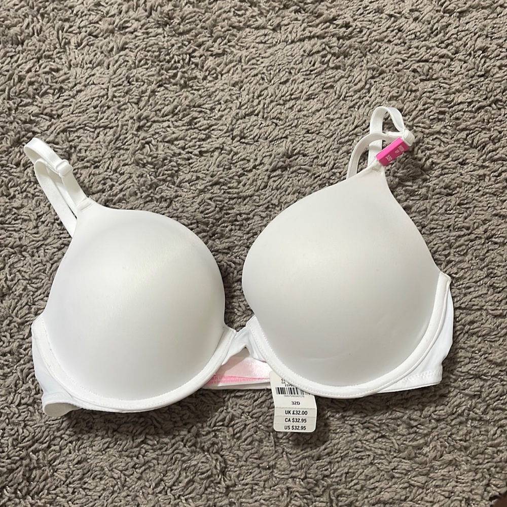 NWT 32D Push Up PINK Bra